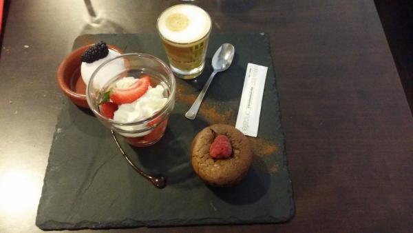 Dessert et café